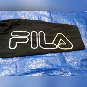 Fila Black W/Colorful Logo,